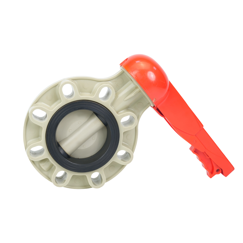 β--PPH Håndtag-type betjent sommerfugleventil